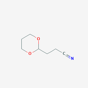 3-(1,3-Dioxan-2-yl)propanenitrile