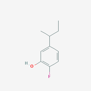 molecular formula C10H13FO B13802887 5-sec-Butyl-2-fluorophenol 