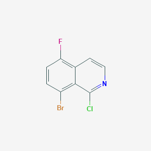 8-Bromo-1-chloro-5-fluoroisoquinoline