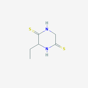 3-Ethylpiperazine-2,5-dithione