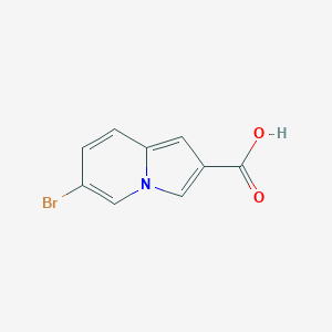 6-Bromoindolizine-2-carboxylic acid