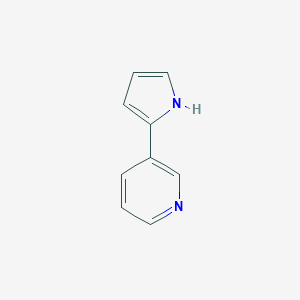 molecular formula C9H8N2 B013803 Nornicotyrine CAS No. 494-98-4