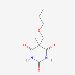 5-Ethyl-5-(propoxymethyl)barbituric acid