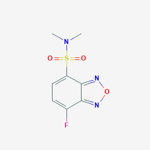 molecular formula C8H8FN3O3S B138031 4-(N,N-Dimethylaminosulfonyl)-7-fluoro-2,1,3-benzoxadiazole CAS No. 98358-90-8