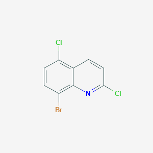 molecular formula C9H4BrCl2N B1380318 8-溴-2,5-二氯喹啉 CAS No. 1514155-98-6