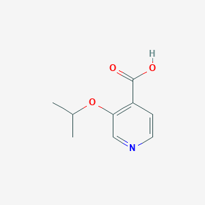 molecular formula C9H11NO3 B1380323 3-Isopropoxyisonicotinic acid CAS No. 1501677-19-5