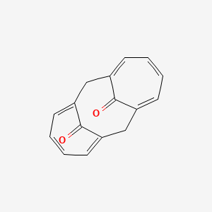 tricyclo[8.4.1.13,8]hexadeca-1(14),3,5,7,10,12-hexaene-15,16-dione