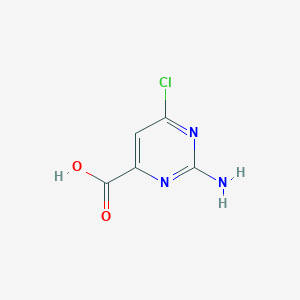 2-Amino-6-chloropyrimidine-4-carboxylic acid
