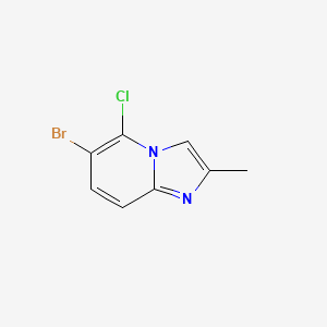6-Bromo-5-chloro-2-methylimidazo[1,2-a]pyridine
