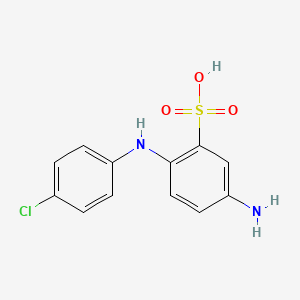 4-Amino-4'-chlorodiphenylamine-2-sulfonic acid