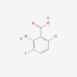 6-Bromo-3-fluoro-2-hydroxybenzoic acid