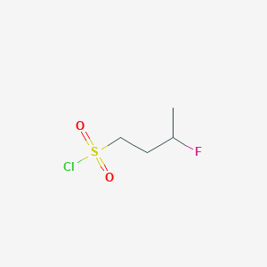 3-Fluorobutane-1-sulfonyl chloride