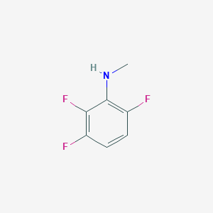 B13804314 2,3,6-Trifluoro-N-methylaniline CAS No. 521284-64-0