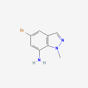 5-Bromo-1-methyl-1H-indazol-7-amine