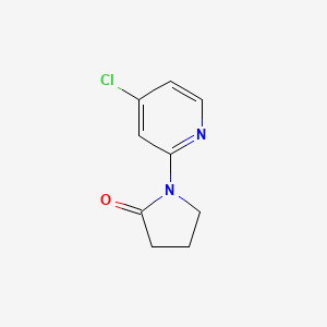 1-(4-Chloropyridin-2-yl)pyrrolidin-2-one