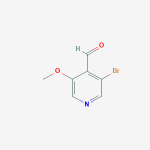 3-Bromo-5-methoxyisonicotinaldehyde
