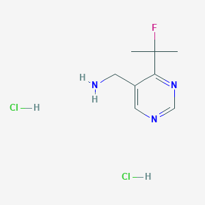 5-(Aminomethyl)-4-(2-fluoro-2-propyl)pyrimidine Dihydrochloride