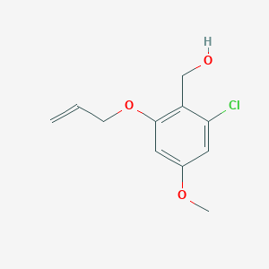 2-(Allyloxy)-6-chloro-4-methoxybenzyl Alcohol