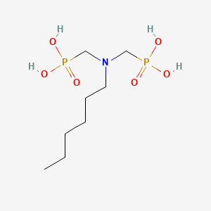 Phosphonic acid, [(hexylimino)bis(methylene)]bis-