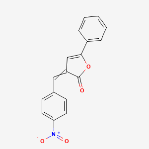 3-(4-nitrobenzylidene)-5-phenylfuran-2(3H)-one