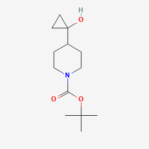 tert-Butyl 4-(1-hydroxycyclopropyl)piperidine-1-carboxylate