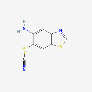 5-Amino-1,3-benzothiazol-6-yl thiocyanate