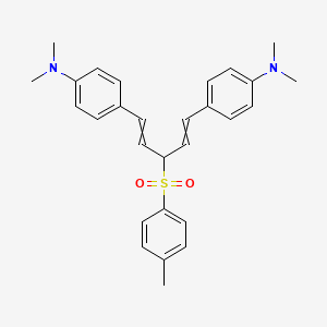 bis-(p-Dimethylaminostyryl)-p-methylphenylsulfonylmethane