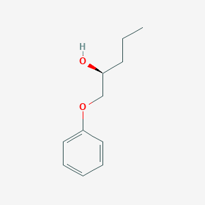 molecular formula C11H16O2 B13804619 (S)-1-Phenoxypentan-2-ol 