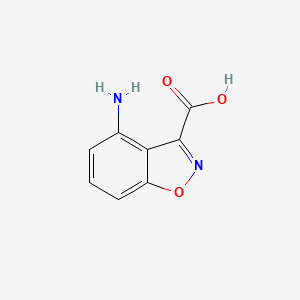 4-Aminobenzo[d]isoxazole-3-carboxylic acid