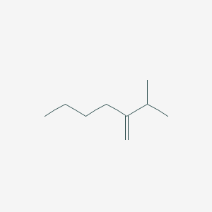 molecular formula C9H18 B13804715 2-Isopropyl-1-hexene CAS No. 62187-11-5