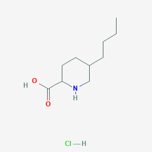 5-Butylpiperidine-2-carboxylic acid hydrochloride