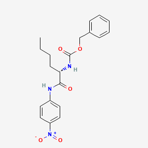 molecular formula C20H23N3O5 B13804775 Z-Nle-pna 