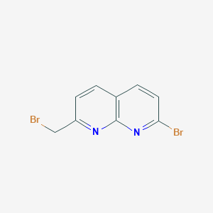 2-Bromo-7-(bromomethyl)-1,8-naphthyridine