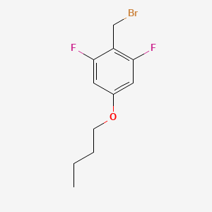 4-Butoxy-2,6-difluorobenzyl bromide