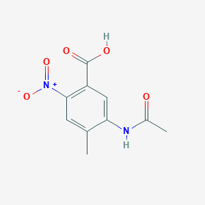 5-Acetamido-4-methyl-2-nitrobenzoic acid