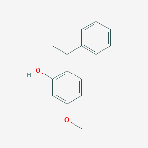 5-Methoxy-2-(1-phenylethyl)phenol