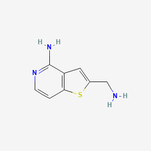 Thieno[3,2-C]pyridine-2-methanamine, 4-amino-(9CI)