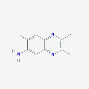 2,3,7-Trimethylquinoxalin-6-amine