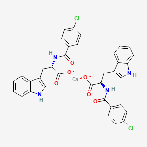 4-ChlorobenZoyl-L-tryptophan calcium salt (BZ(4-Cl)-Trp-OH.BZ(4-Cl)-Trp-OH.Ca+2)