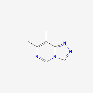 7,8-Dimethyl[1,2,4]triazolo[4,3-c]pyrimidine