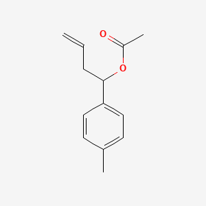 1-(4-methylphenyl)but-3-enyl acetate