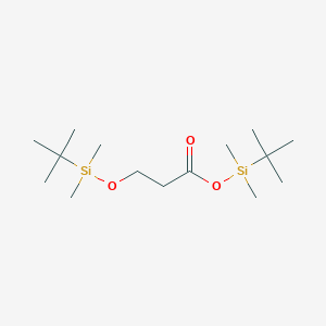 tert-Butyl(dimethyl)silyl 3-([tert-butyl(dimethyl)silyl]oxy)propanoate