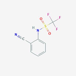 N-(2-Cyanophenyl)-1,1,1-trifluoromethanesulfonamide