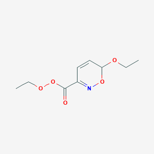 Ethyl 6-ethoxy-6H-1,2-oxazine-3-carboperoxoate