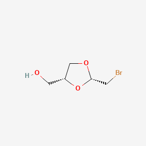 cis-2-(Bromomethyl)-1,3-dioxolane-4-methanol