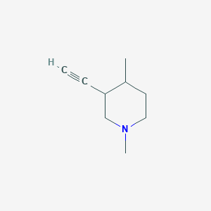 1,4-Dimethyl-3-ethynylpiperidine