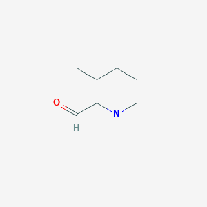 1,3-Dimethylpiperidine-2-carbaldehyde