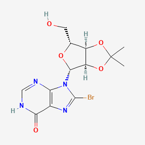 8-Bromo-2',3'-o-(1-methylethylidene)-inosine