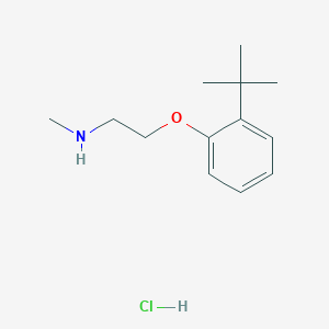 [2-(2-Tert-butylphenoxy)ethyl](methyl)amine hydrochloride