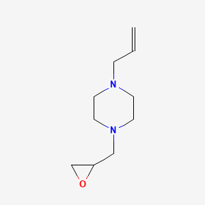 1-[(Oxiran-2-yl)methyl]-4-(prop-2-en-1-yl)piperazine